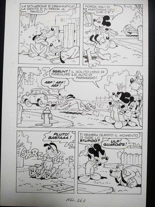 De Vita, Massimo - Original page - Topolino - I TL 1564-A -, Livres, BD