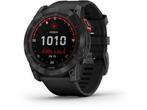 Garmin fnix 7X Solar - Smartwatch - 1,4 scherm - Grijs, Verzenden, Zo goed als nieuw, Garmin