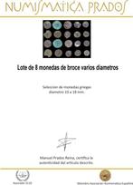 Griekenland (oud) Lote de 8 monedas de broce varios, Postzegels en Munten