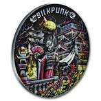 Niue. 5 Dollars 2022 Punk-Universum: Silkpunk 2 Oz (.999)