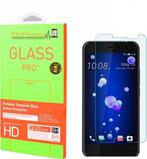 DrPhone 2 x HTC U11 Glas - Glazen Screen protector -, Verzenden