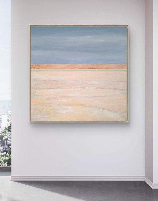 Gaby Acevedo - Paisaje neutro n°46 (XL), Antiek en Kunst, Kunst | Schilderijen | Modern