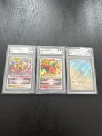 Pokémon - 3 Graded card - CHARIZARD VSTAR & SQUIRTLE - ART