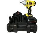Veiling - Boxer Accu Slagmoersleutel 4 Maten Dopsleutels- 2, Auto diversen, Autogereedschap, Nieuw