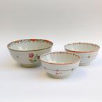 Kom (3) - Porselein - 3 Qianlong kommen, Antiek en Kunst