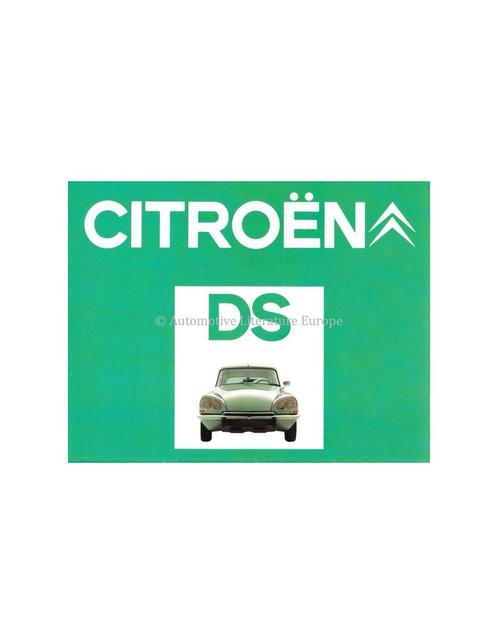 1973 CITROEN D SERIES PROGRAMMA BROCHURE NEDERLANDS, Boeken, Auto's | Folders en Tijdschriften, Ophalen of Verzenden