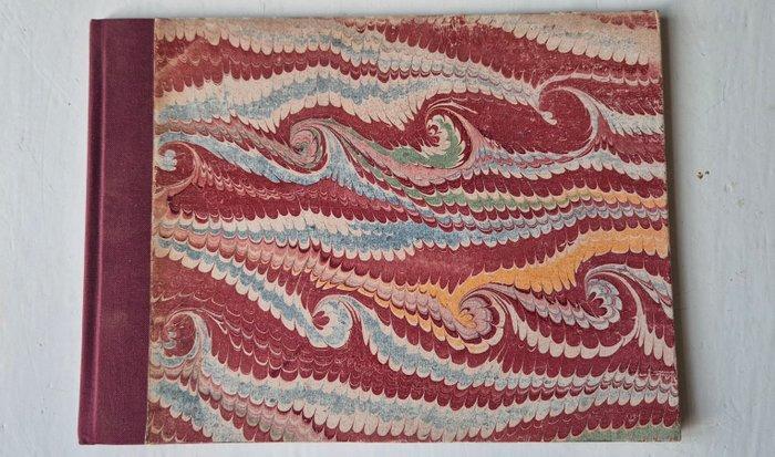 Anoniem - 17e eeuws kalender boekje, met 12 handgekleurde, Antiek en Kunst, Antiek | Boeken en Manuscripten