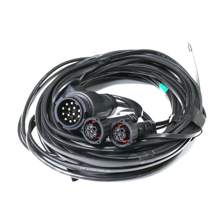 13-Polige Kabelboom 5m + 2x aftakking 3m 7-Pins AMP, Auto-onderdelen, Verlichting, Nieuw, Ophalen of Verzenden