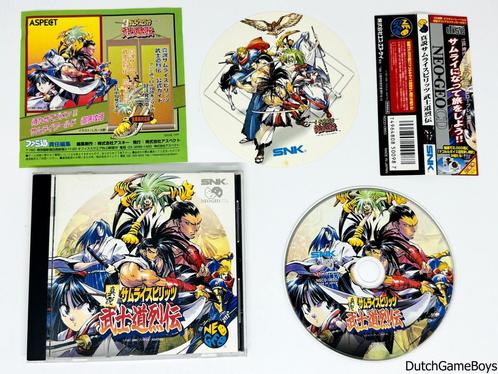 Neo Geo CD - Samurai Shodown + Spine - Japan, Cd's en Dvd's, Cd's | Filmmuziek en Soundtracks, Gebruikt, Verzenden