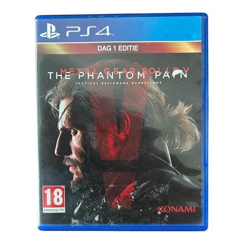 Metal Gear Solid V The Phantom Pain (Dag 1 Editie Cover), Games en Spelcomputers, Games | Sony PlayStation 4, Verzenden
