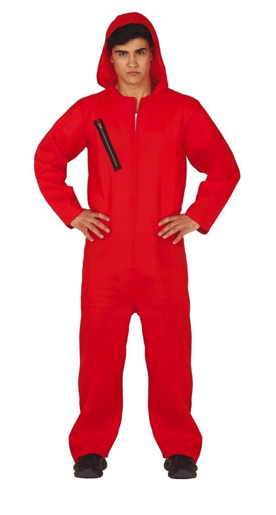 La Casa de Papel Rode Overall, Kleding | Heren, Carnavalskleding en Feestkleding, Nieuw, Verzenden