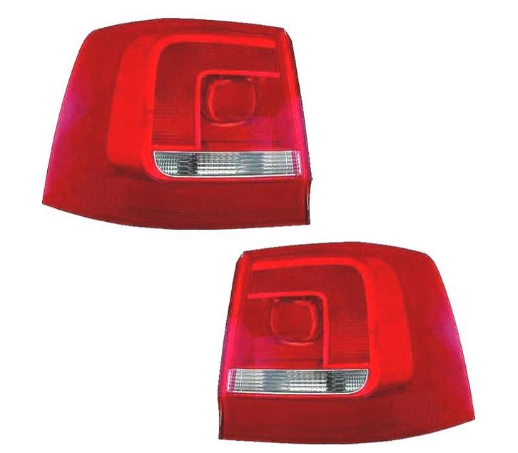 Feux Arrière Pour Volkswagen Vw Sharan 10-15 Blanc Rouge, Auto-onderdelen, Verlichting, Verzenden