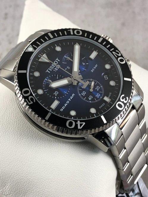 Tissot - Seastar 1000 Chronograph - Zonder Minimumprijs -, Handtassen en Accessoires, Horloges | Heren
