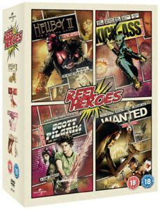 Wanted/Kick-Ass/Scott Pilgrim Vs. the World/Hellboy 2 DVD, CD & DVD, DVD | Autres DVD, Envoi