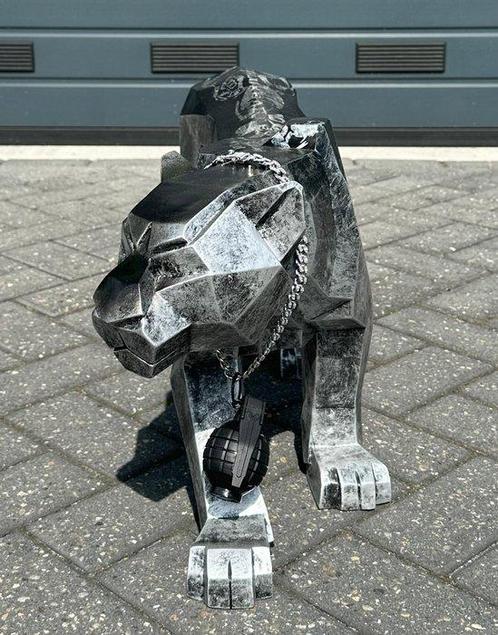 Daluxe Art - 1999 • “Explosive Panther – Polygonal Pop Art, Antiek en Kunst, Kunst | Designobjecten