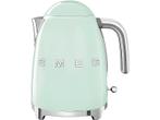 SMEG -  Waterkoker 50s Style Collection  - Groen, Elektronische apparatuur, Waterkokers, 1 tot 2 liter, Verzenden, Nieuw