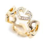 Cartier - Ring - ‘C de Cartier’ Heart Ring - 18 karaat Geel, Nieuw