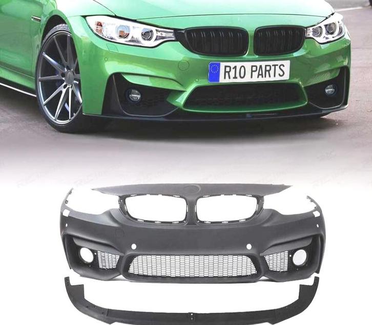 PARE-CHOCS FRONTAL BMW F32 F33 F36 LOOK M4 SRA PDC ANTIBROUI, Auto-onderdelen, Carrosserie, Verzenden