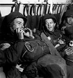 Robert Capa - American paratroopers en route to their