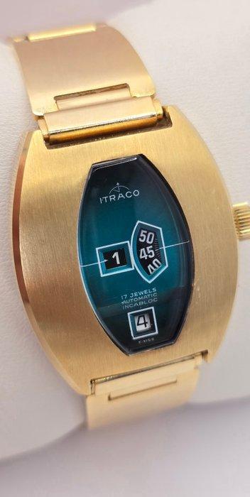 Itraco - Jumping Hour Automatic Incabloc - Sans Prix de, Handtassen en Accessoires, Horloges | Heren