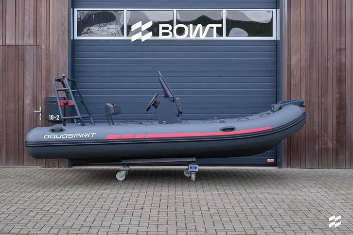 AQUASPIRIT S450 | Aluminium RIB | 4,50 meter | Max. 75 PK, Sports nautiques & Bateaux, Canots pneumatiques, Enlèvement