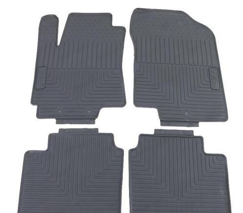 Tapis En Caoutchouc Pour Kia Rio Ub 11-16 4 Unités, Auto diversen, Automatten, Verzenden