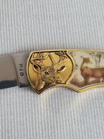 Superbe Couteau de Collection Franklin Mint - Or 24 Carats -, Antiek en Kunst