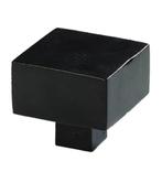 Vaste knop Jolie One 65 mm zwart, Doe-het-zelf en Bouw, Nieuw, Overige materialen, Klink of Kruk