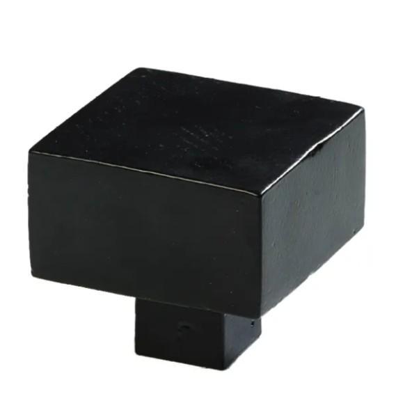 Vaste knop Jolie One 65 mm zwart, Doe-het-zelf en Bouw, Hang- en Sluitwerk, Klink of Kruk, Nieuw, Overige materialen