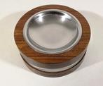Asbak - Design table ashtray 1960s - Hout, Plexiglas, Staal