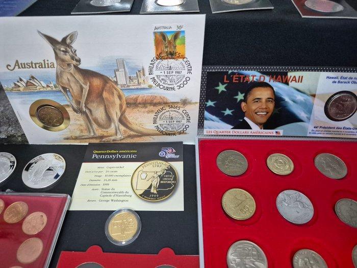 Grote internationale numismatische en filatelistische partij, Postzegels en Munten, Munten | Europa | Niet-Euromunten