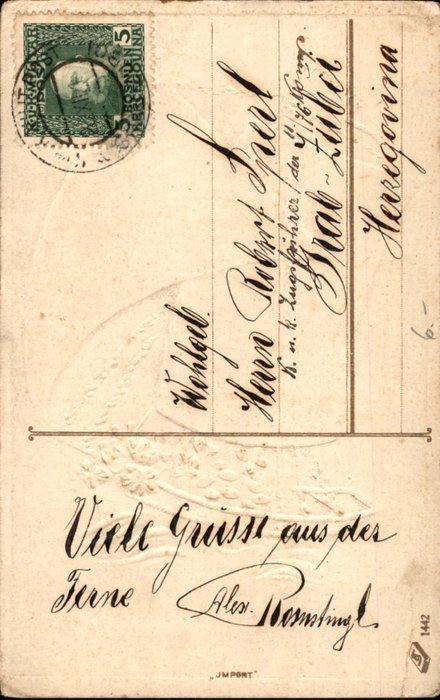 Fantaisie, Nouvel An - Carte postale (118) - 1900-1960, Verzamelen, Postkaarten | Buitenland