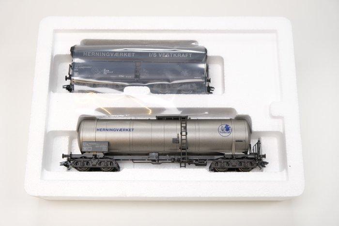Märklin H0 - 47887 - Modeltrein goederenwagonset (1) - DSB, Hobby & Loisirs créatifs, Trains miniatures | HO
