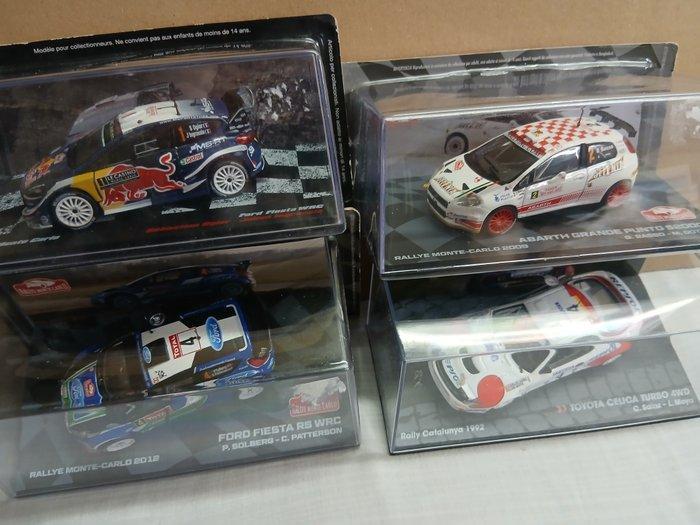 EAGLEMOSS 1:43 - Modelauto (4) - DIVERS - RALLYE, Hobby en Vrije tijd, Modelauto's | 1:5 tot 1:12