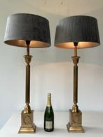 Tafellamp (2) - Paar zeer grote lampen in Empire-stijl -