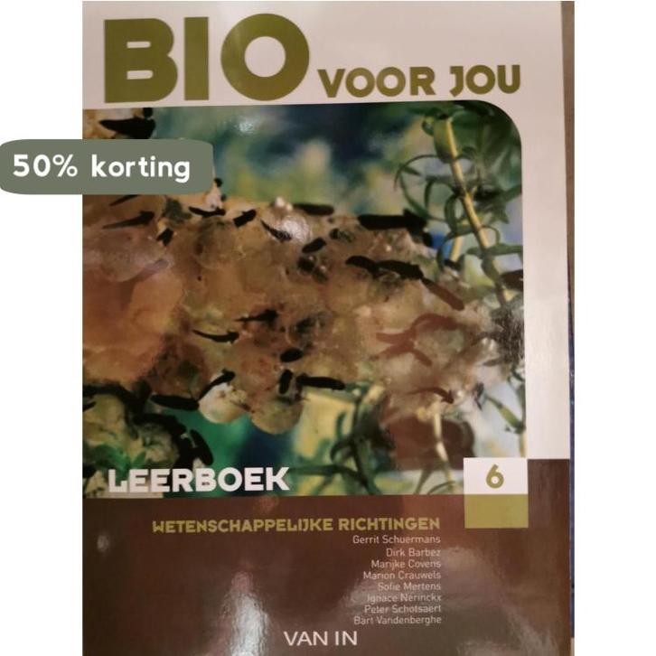 Bio voor jou 6 wetenschappelijke richtingen - leerboek, Boeken, Schoolboeken, Gelezen, Verzenden