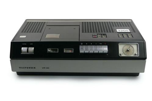 Telefunken VR40 / Philips N1501 | Vintage VCR | DEFECTIVE, Audio, Tv en Foto, Videospelers, Verzenden
