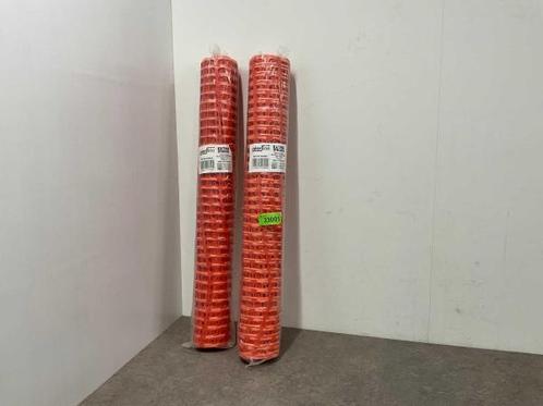 Veiling - 2x Color-Line Afbakennet Oranje ECO 50x1m – 120, Doe-het-zelf en Bouw, Overige Doe-Het-Zelf en Bouw, Nieuw