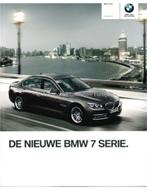 2012 BMW 7 SERIE BROCHURE NEDERLANDS, Nieuw