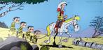 Achdé - 1 Offset Print - Lucky Luke - Les Dalton sont de, Nieuw