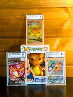 Pokémon - 3 Graded card - **CHARIZARD UPC PROMO’s+ CHARIZARD, Nieuw