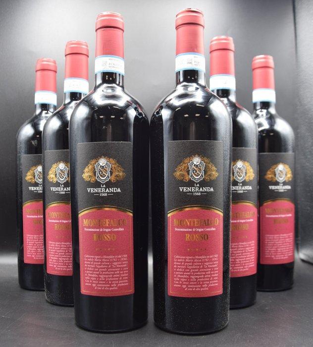 2020 La Veneranda, Montefalco Rosso - Umbrië DOC - 6 Flessen, Verzamelen, Wijnen