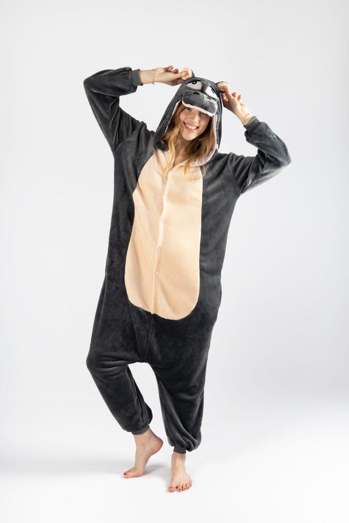 Onesie Nijlpaard Pak XL-XXL Nijlpaardpak Kostuum Grijs Hippo, Kleding | Heren, Carnavalskleding en Feestkleding, Nieuw, Ophalen of Verzenden