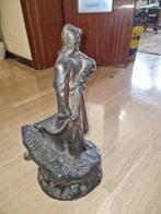 Victor Constantin Delaigue (1878-1968) - Beeld, Dante - 50, Antiek en Kunst