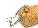 Oude vintage Baltische barnsteen armband bangel met