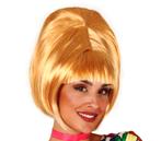 60S Pruik Blond, Verzenden, Nieuw