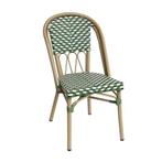 Nieuwe Terrasstoel Elly / Groen- Vintage/Café, Tuin en Terras, Ophalen