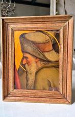 École européenne (XIX) - Heilige Jacobus , olieverf op, Antiek en Kunst