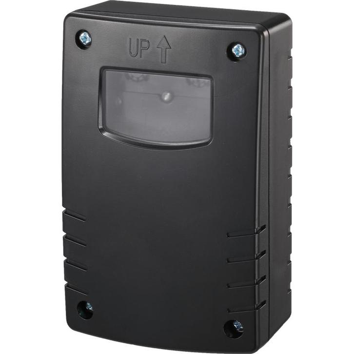 Daglichtsensor Schemerschakelaar IP44 Zwart, Tuin en Terras, Buitenverlichting, Nieuw, Netvoeding, Verzenden