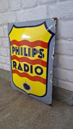 Philips - Emaillerie Als. Strasbourg - Enseigne publicitaire, Antiek en Kunst